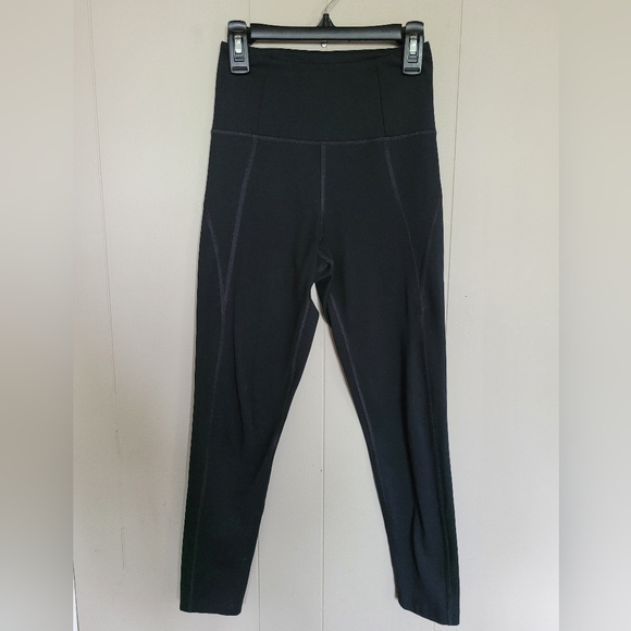 EUC Girlfriend Collective Black Compressive High-Rise Legging, XS - Picture 4 of 10